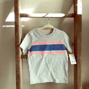 NWT Oshkosh gray T shirt 3T